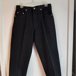 Vintage 80s/90s Black Denim Guess Jeans